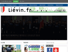 Tablet Screenshot of lievin.fr